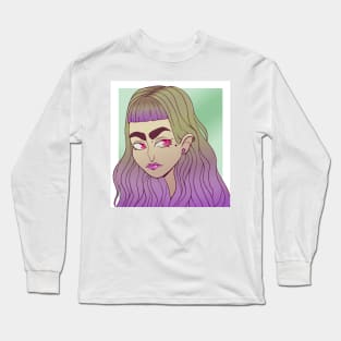 Snake Girl Long Sleeve T-Shirt